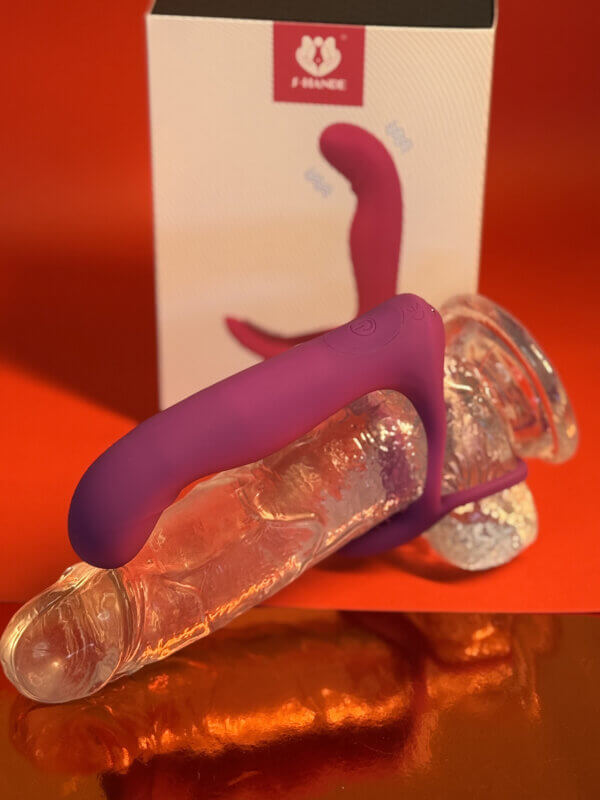 Vibrador para DP - Lorna Anel Companheiro Recarregável - Lorna-RCT - S-Hande - Imagem 3